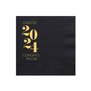 Class of Year Napkin