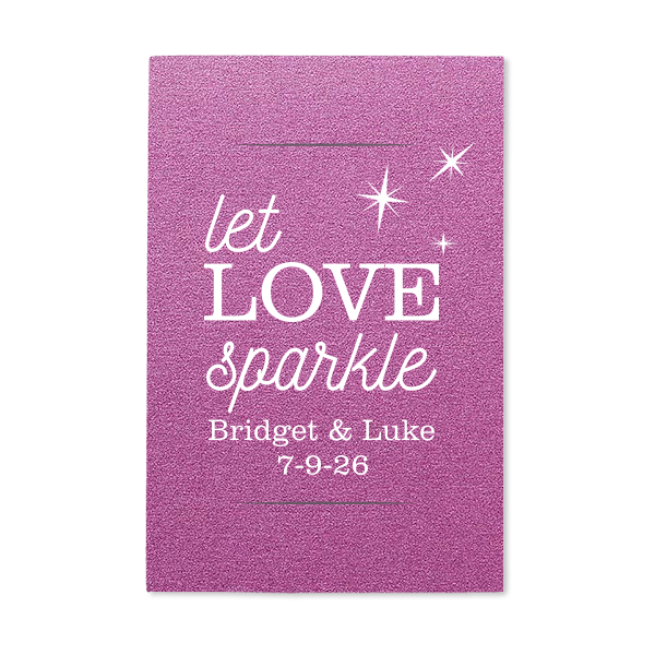 Immerse your guests in a tale of eternal love with the Forever and Always Napkin. Featuring "Forever" above an artistic ampersand embraced by intertwined flowers, followed by "Always" below, this napkin whispers romance and artistry. Personalized names add the final brushstroke to this masterpiece.