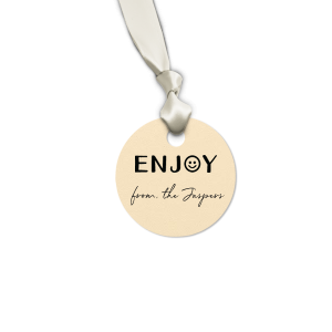 The most popular Gift Tag with an amazing graphics Enjoy and your name on it. They would look incredible and will give an amazing final touch. Surprise them, they will love it!