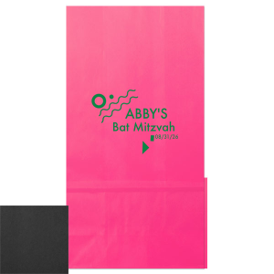 Ready to party like it’s 1995? The 90’s Fun Bag is a neon nostalgia trip! With its vibrant clash of colors and zany geometric shapes, it’s perfect for birthdays, graduations, bat-mitzvahs and any blast-from-the-past bash. Neon lasers included—cue TLC's "Waterfalls!"