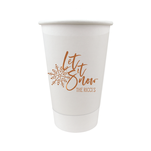 Let It Snowflake Cup