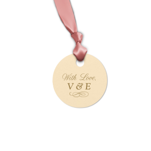 ForYourParty's personalized Stardream Navy Heart Gift Tag with Shiny Sterling Silver Foil Color has a Flourish 12 graphic and will make your guests swoon. Personalize your party's theme today.