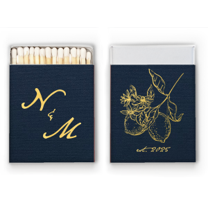 Initials Lemon Match