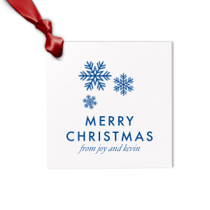 Decorate your gift like never before. This Letterpress Gift Tag with amazing graphics with Snowflakes and Merry Christmas letters will make their day! Get your Gift Tag now! 