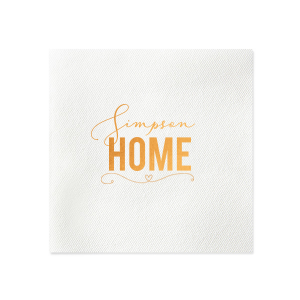 Our personalized Ivory Borderless Guest Hand Towel with Shiny Copper Foil has a Simple Heart Flourish graphic and is good for use in Frames, Hearts, Wedding themed parties and will impress guests like no other. Make this party unforgettable.