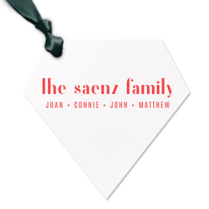 Put your Family name, together with the family members on it and you are good to go! This would be a wonderful way to surprise your closest ones. They will love it! 