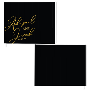 Custom Guest Books, Foil Stamped Bound Guest Book