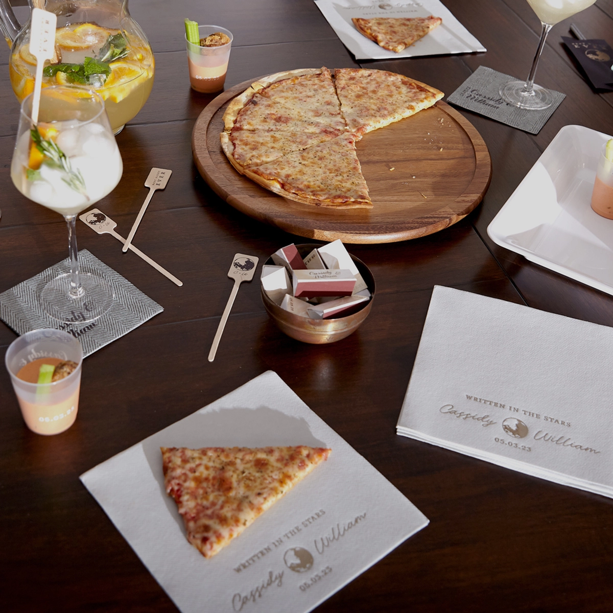 shop the relaxed reception collection custom dinner napkins