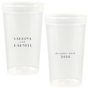 The ever-popular Silver 16 oz Stadium Cup with Matte Black Ink Cup Ink Colors couldn't be more perfect. It's time to show off your impeccable taste.