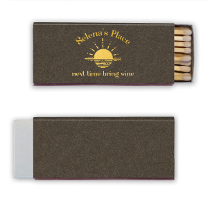 Meet our new hot Sunset Next Time Bring Wine Matchbook, now available and ready for you to pick it up! They come with a unique vibe and will definitely leave your guests speechless! Try it out! 