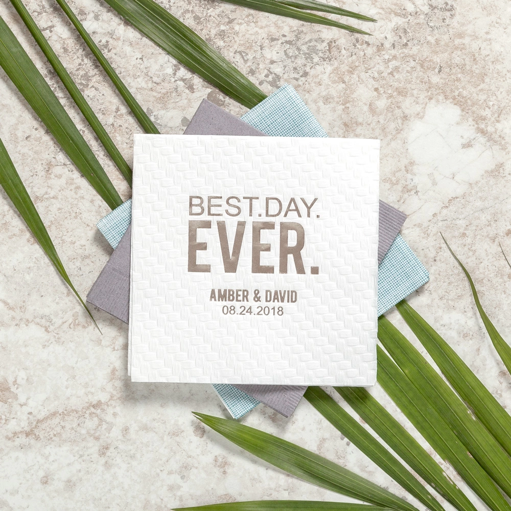 celebrate the "best day ever" with personalized wedding accessories from For Your Party