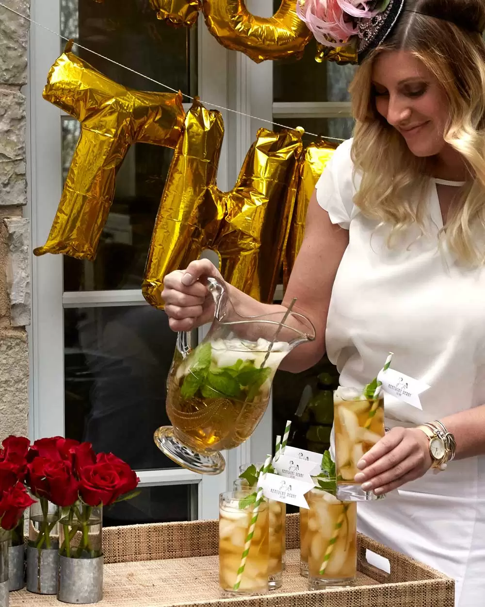 kentucky derby mint julep bar