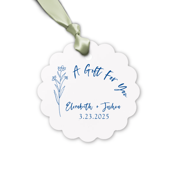 Meet our new customized Letterpress Tags with your name and date on it. They can fit on every gift and look perfect together with your present for your loved ones. Surprise them!