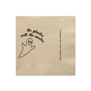 Ghostess With The Mostess Napkin