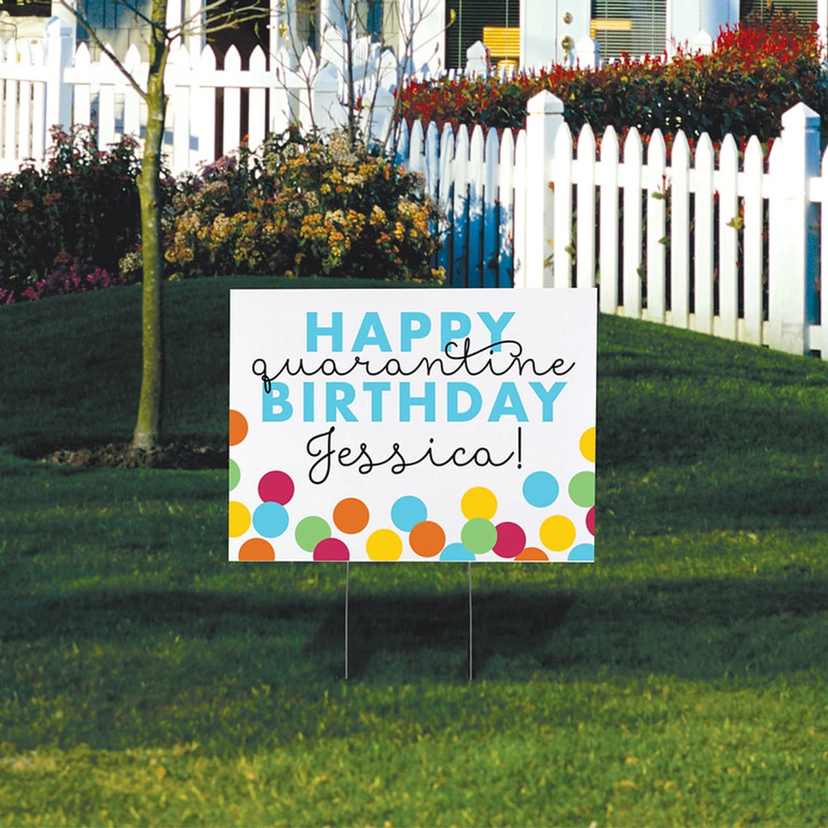 Personalized Drive By Party Yard Signs add a Great Touch to Your Celebration