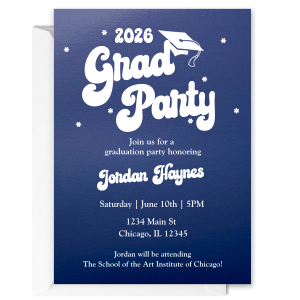 Grad Party Invitation