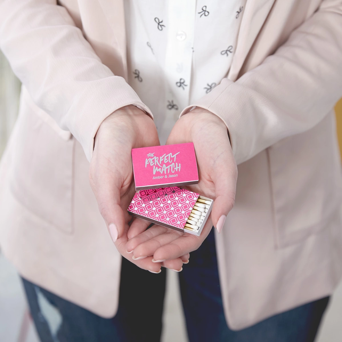 customized Handwritten Perfect wedding matches