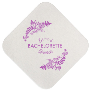 Bachelorette Brunch Coaster