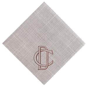 Craft your love's emblem with the Linked Initials Wedding Napkin, intertwining your initials in a bespoke symbol of unity. This personalized monogram adds an intimate and creative touch to your wedding, symbolizing two lives joining as one.