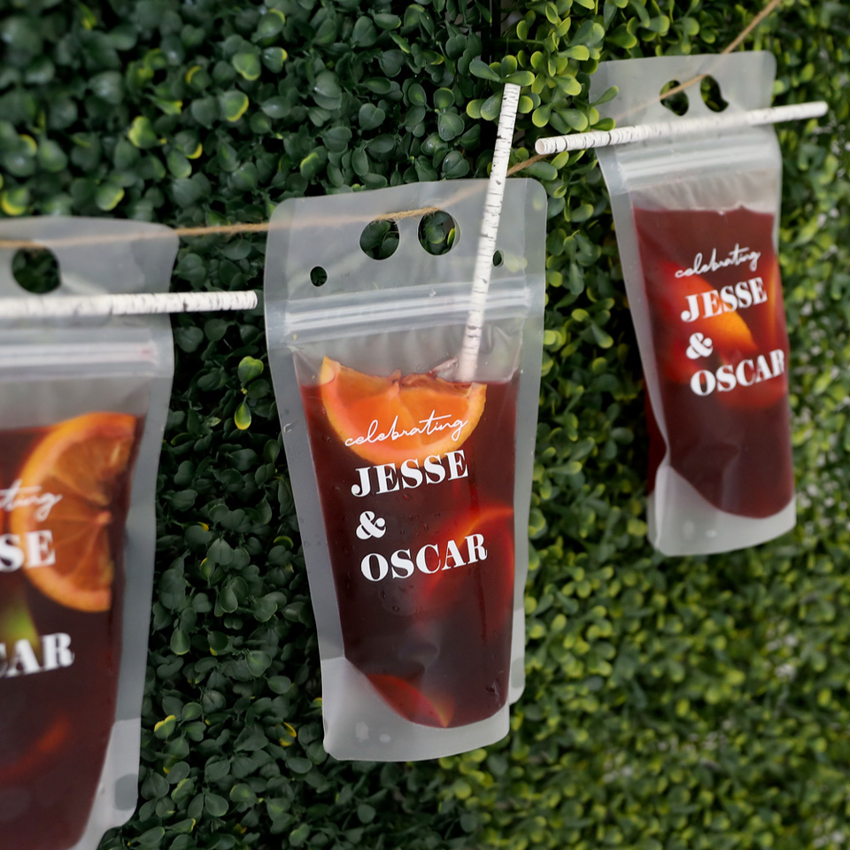 Hinterland Honeymoon Celebrating Drink Pouch