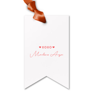 This customized Letterpress Tag with your name on it would look even better with a gift for your closest ones. Get it today and surprise someone, leave them speechless! 