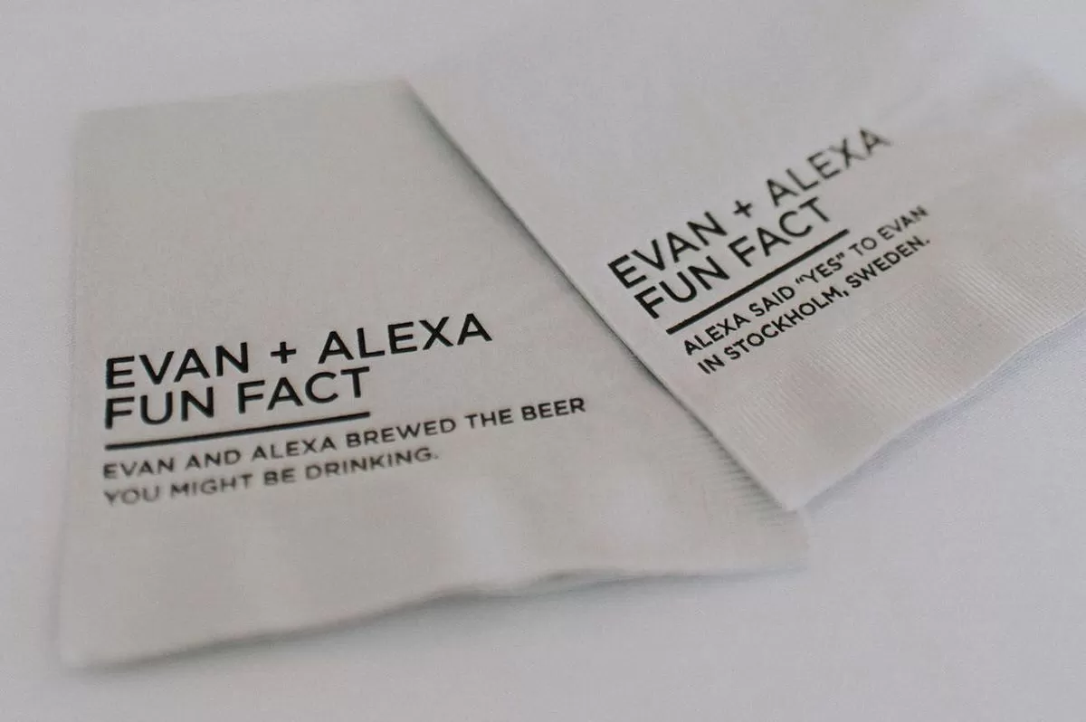 Fun Fact napkins are perfect for every occasion!