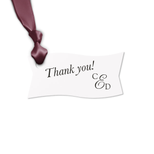 The ever-popular Natural Ivory Rectangle Gift Tag with Matte Moss Green Foil are a must-have for your next event—whatever the celebration!