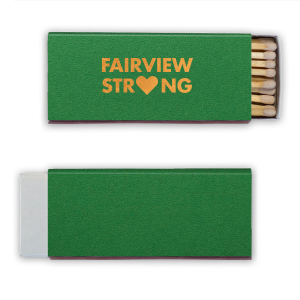 ForYourParty's chic Poptone Bright Coral Candle Matchbox with Shiny Copper Foil has a Solid Heart graphic and is good for use in Wedding, Hearts, Anniversary themed parties and will make your guests swoon. Personalize your party's theme today.