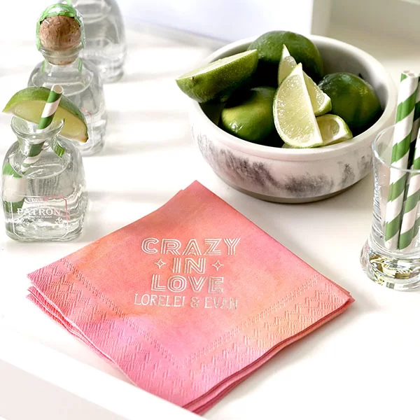Crazy In Love Napkin 