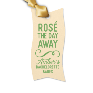 The ever-popular Poptone Ballet Pink Arch Gift Tag with Shiny Rose Quartz Foil has a Fancy Flourish 6 graphic and is good for use in Accents themed parties and are a must-have for your next event—whatever the celebration!