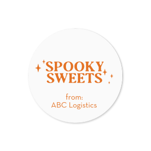 The Spooky Sweets Label will elevate your Halloween festivities! This custom sticker can be adorned from anything from halloween bags to cups. Perfect for companies to use at office parties or Halloween events at home. 