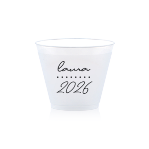 Graduation Soiree Dotted Line Cup