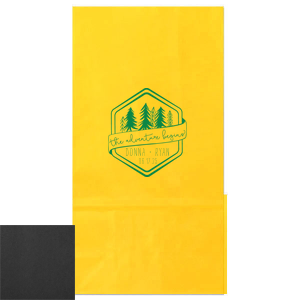 Pack up the excitement with the Adventure Begins Gift Bag where evergreens and a bold declaration set the stage for wedded exploration. The couple's names and date anchor this upbeat token, hinting at the countless escapades that lie ahead.
