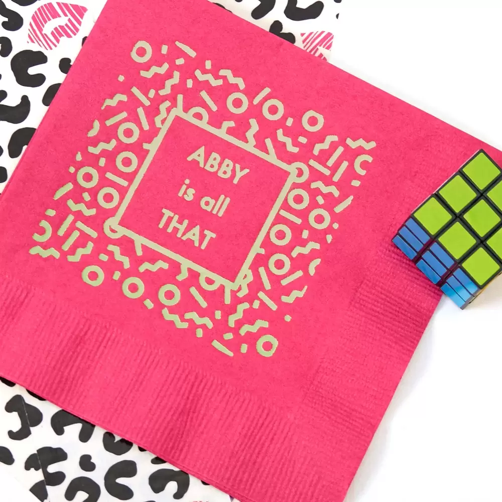 90s themed party supplies