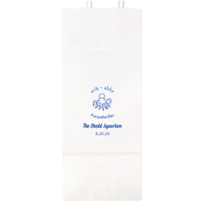 Our custom Shiny Turquoise Large Cellophane Bag with Shiny Turquoise Foil has a Octopus graphic and is good for use in Beach/Nautical, Animals, Kid Birthday themed parties and couldn't be more perfect. It's time to show off your impeccable taste.