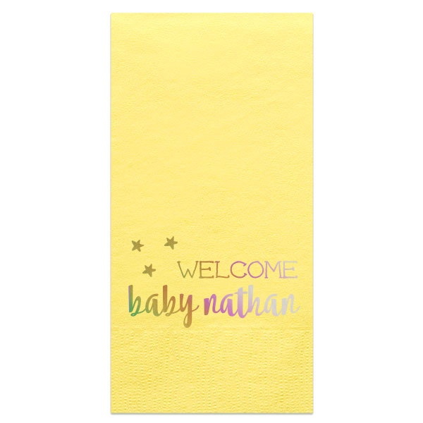 Baby Shower Stars Napkin