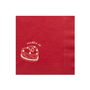 Cherry Cake Napkin