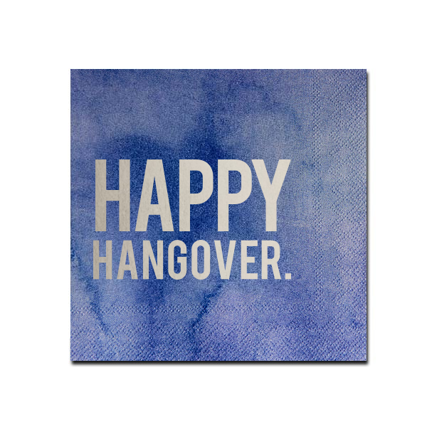 Happy Hangover Napkin