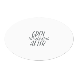 Our beautiful custom White Small Round Label with Matte Slate Gray Ink Label Print Colors will make your guests swoon. Personalize your party's theme today.