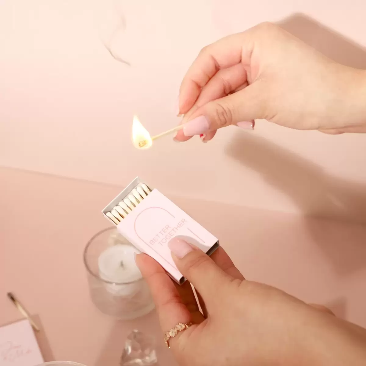 Shop our custom classic box matches for your wedding, shower or event!