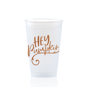 The ever-popular Copper Ink 12 oz Frosted Plastic Cup with Copper Ink Cup Ink Colors has a Scroll Accent graphic and is good for use in Accents themed parties and can be personalized to match your party's exact theme and tempo.