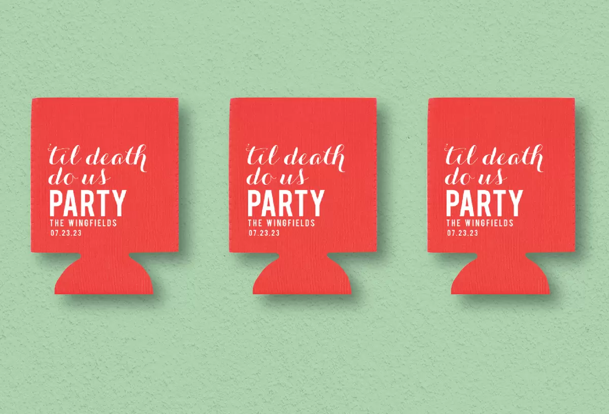 till death do us party custom can cooler