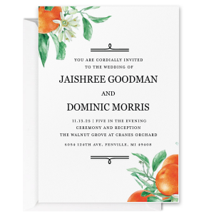 The ever-popular Strathmore White Full Color with Foil Invitation with Shiny Sterling SilverFoils couldn't be more perfect. It's time to show off your impeccable taste.