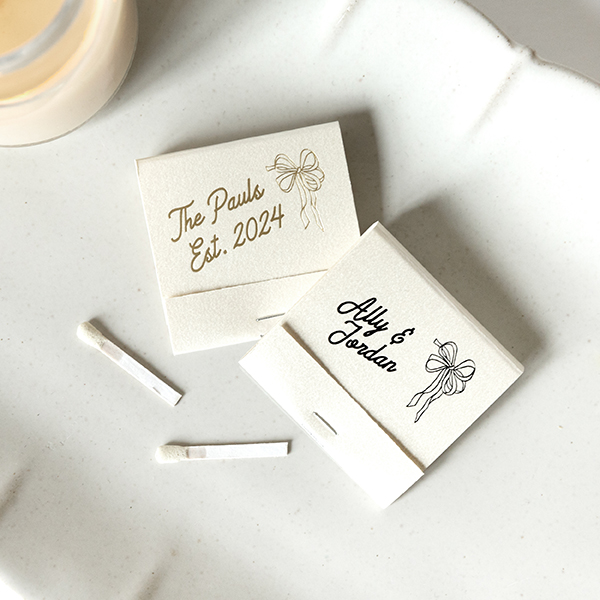 Nuptial Grace Bow 30 Strike Matchbook