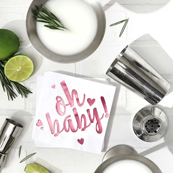 Oh, Baby Party Ready Napkin Pack