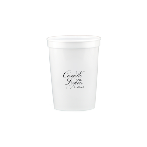 Wedding Stadium Cups #161 - Quarantine Partners For Life - Custom - Bridal Wedding Favors, Party Cup, hot Wedding Favors, Wedding Cups, Party