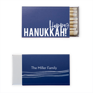 Happy Hanukkah Matchbox