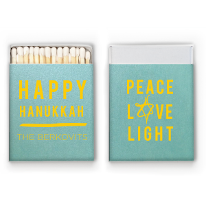Peace Love Light Hanukkah Match