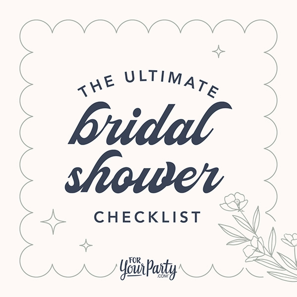 Bridal Shower Checklist