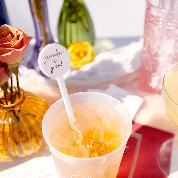 Kitchy Cocktail Hour Cheers Stir Stick